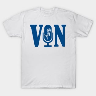 Vin Scully Microphone T-Shirt